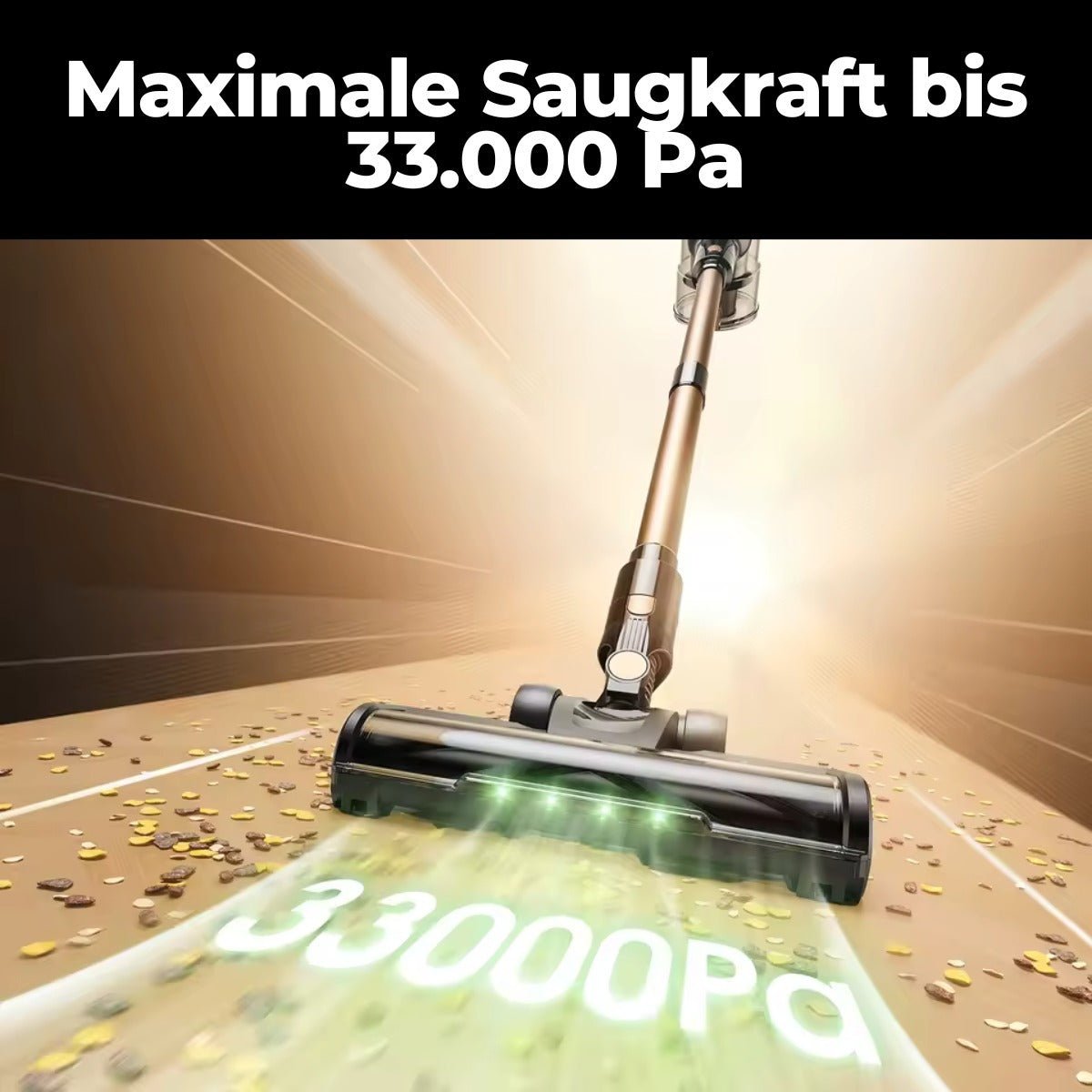 Kabelloser Akku Staubsauger Beutellos - Norvic